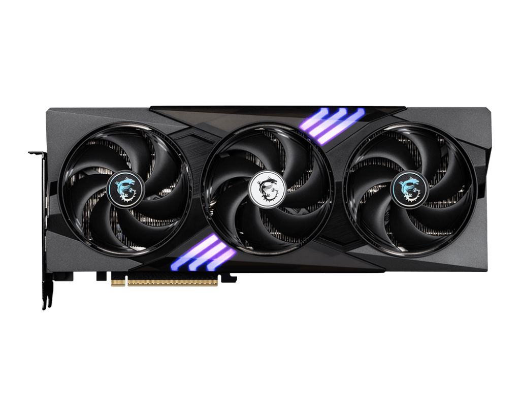 بطاقة رسومات MSI GeForce RTX 5070 Gaming Trio OC بحجم 12 جيجابايت GDDR7 وواجهة PCIe 5.0