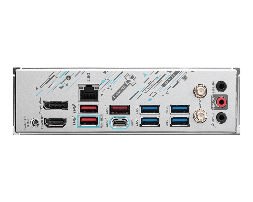 MSI B650M Gaming Plus WiFi Gaming Motherboard, DDR5, PCIe 4.0, Wi-Fi 6E