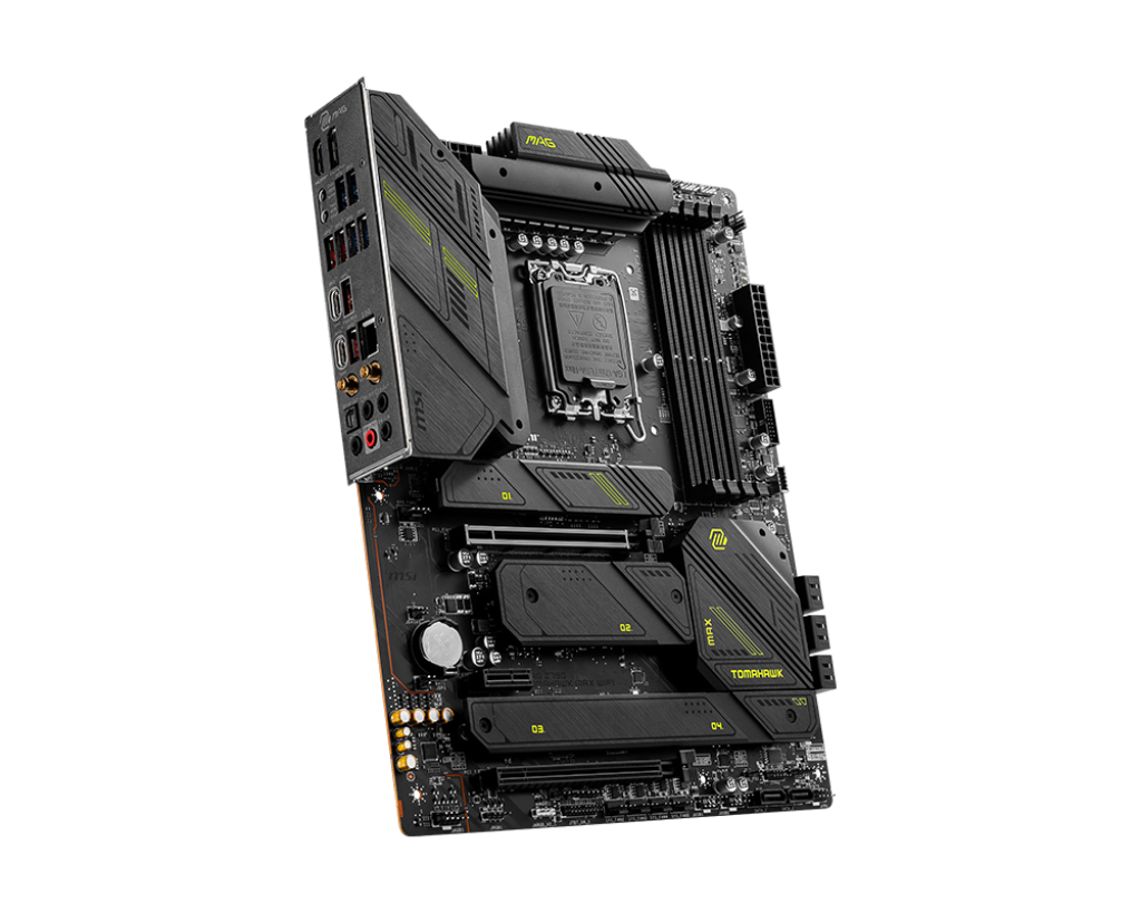 MSI MAG Z790 Tomahawk MAX  WiFi Gaming Motherboard, DDR5, PCIe 5.0, Wi-Fi 7