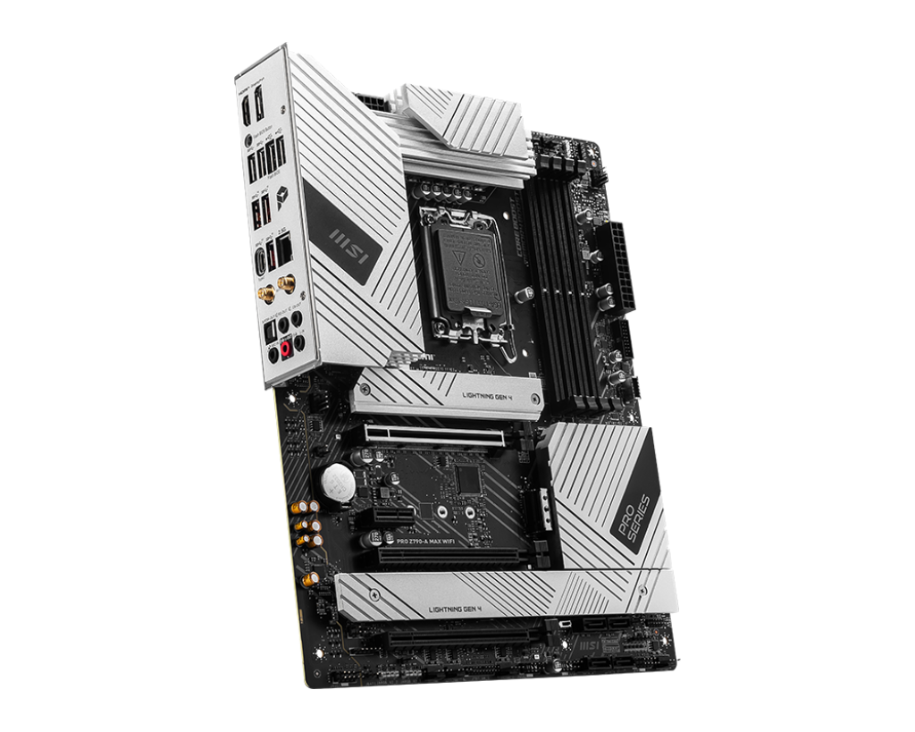 MSI PRO Z790-A MAX WiFi ProSeries Motherboard, DDR5, PCIe 5.0, Wi-Fi 7