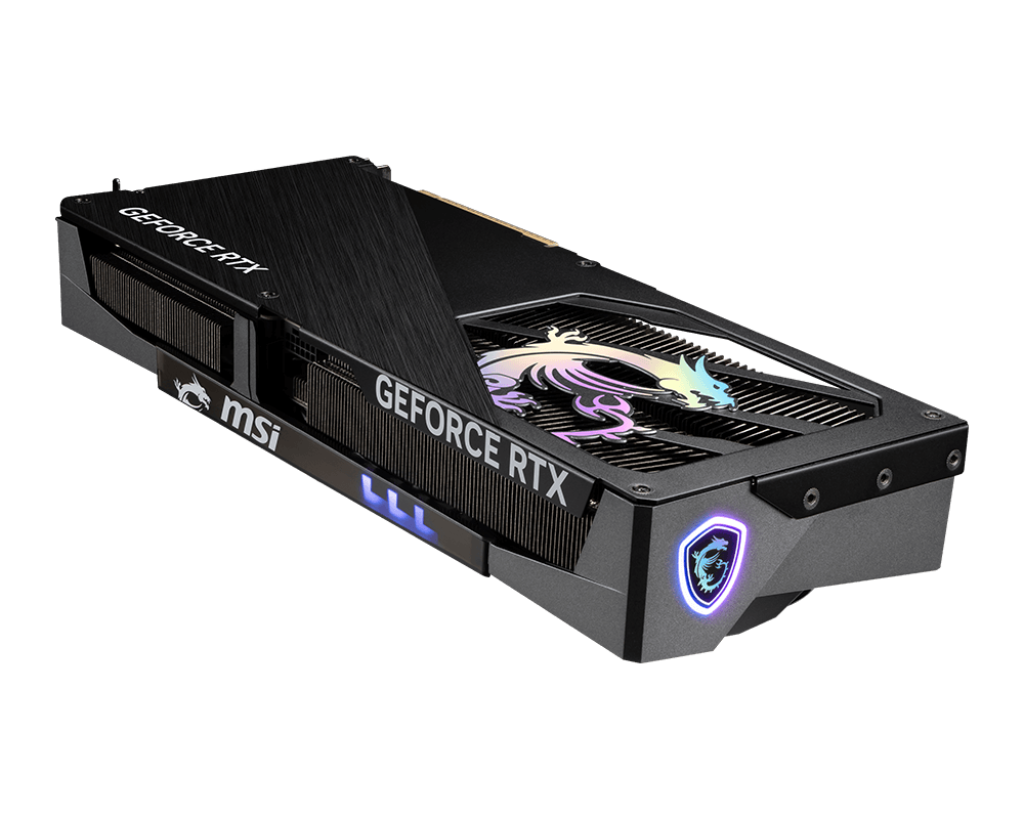 بطاقة رسومات MSI GeForce RTX 5070 Gaming Trio OC بحجم 12 جيجابايت GDDR7 وواجهة PCIe 5.0