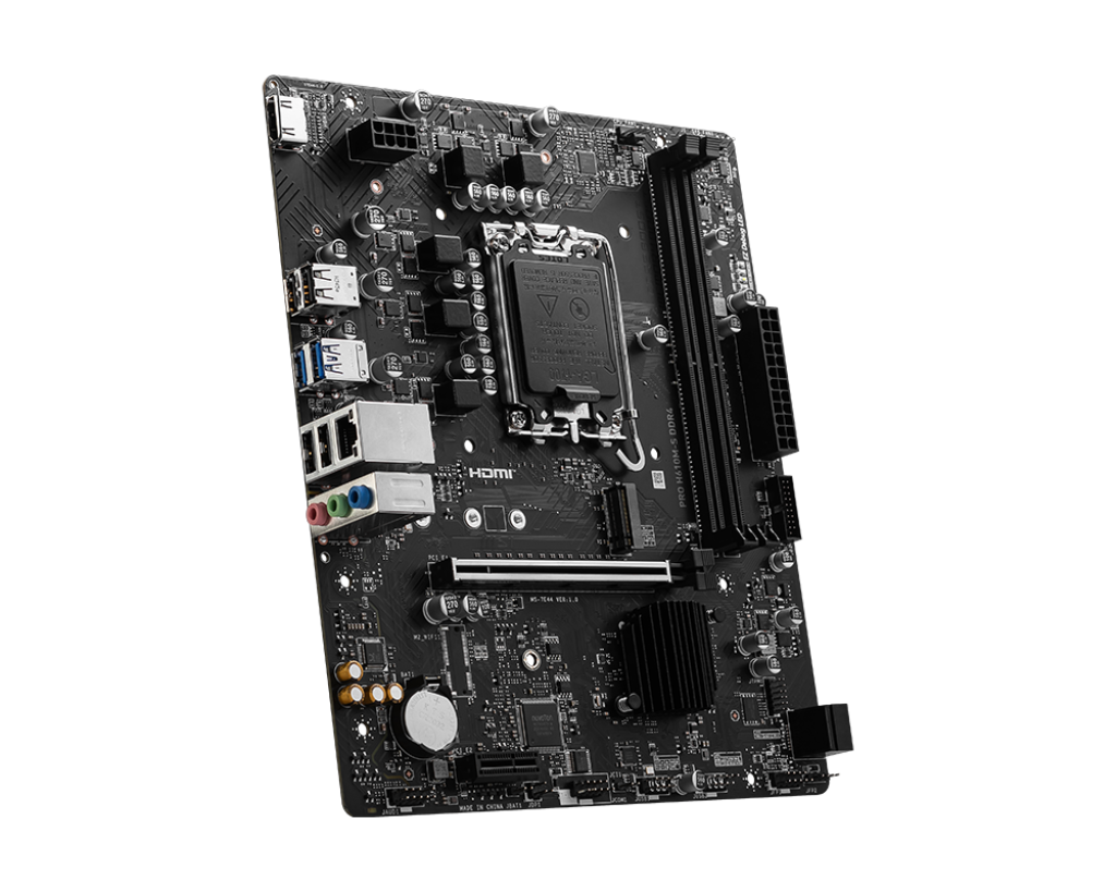 لوحة الأم MSI PRO H610M-S DDR4 ProSeries، DDR4، PCIe 4