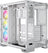 علبة كمبيوتر Corsair iCUE LINK 6500X RGB Mid Tower ATX مزدوجة الحجرات، متوافقة مع اللوحات الأم ذات الاتصال العكسي