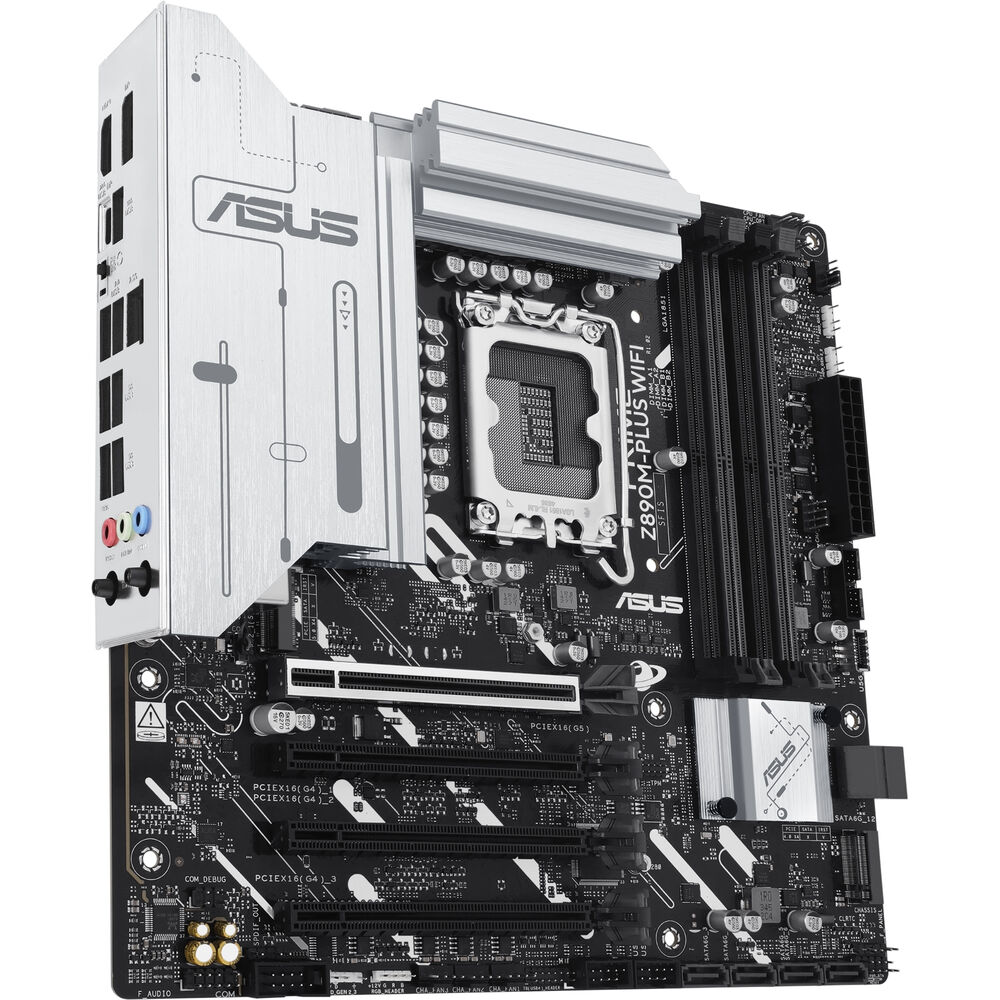 لوحة أم ASUS برايم Z890M-PLUS واي فاي LGA1851 Micro-ATX DDR5