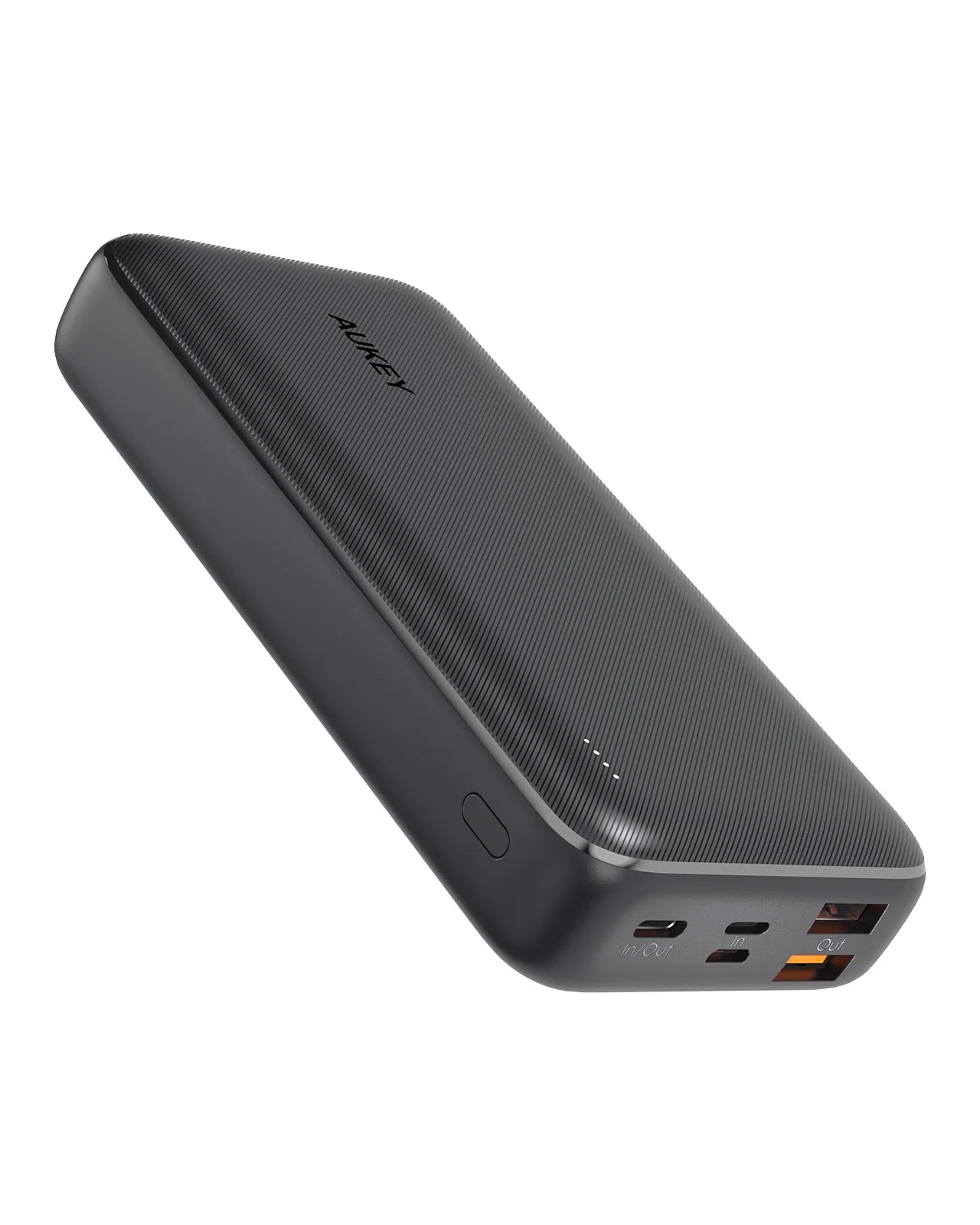 بنك طاقة Aukey بسعة 20000 مللي أمبير مع توصيل طاقة بقوة 20 واط وشحن فائق السرعة (SCP) بقوة 22.5 واط