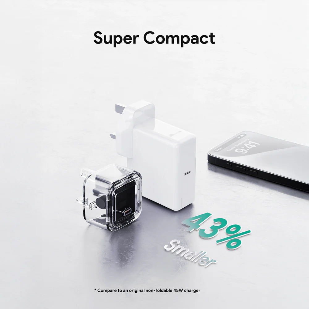 AUKEY 45W GaN PD Wall Charger EU Plug (PA-C2-GY)