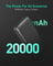 بنك طاقة Aukey بسعة 20000 مللي أمبير مع توصيل طاقة بقوة 20 واط وشحن فائق السرعة (SCP) بقوة 22.5 واط