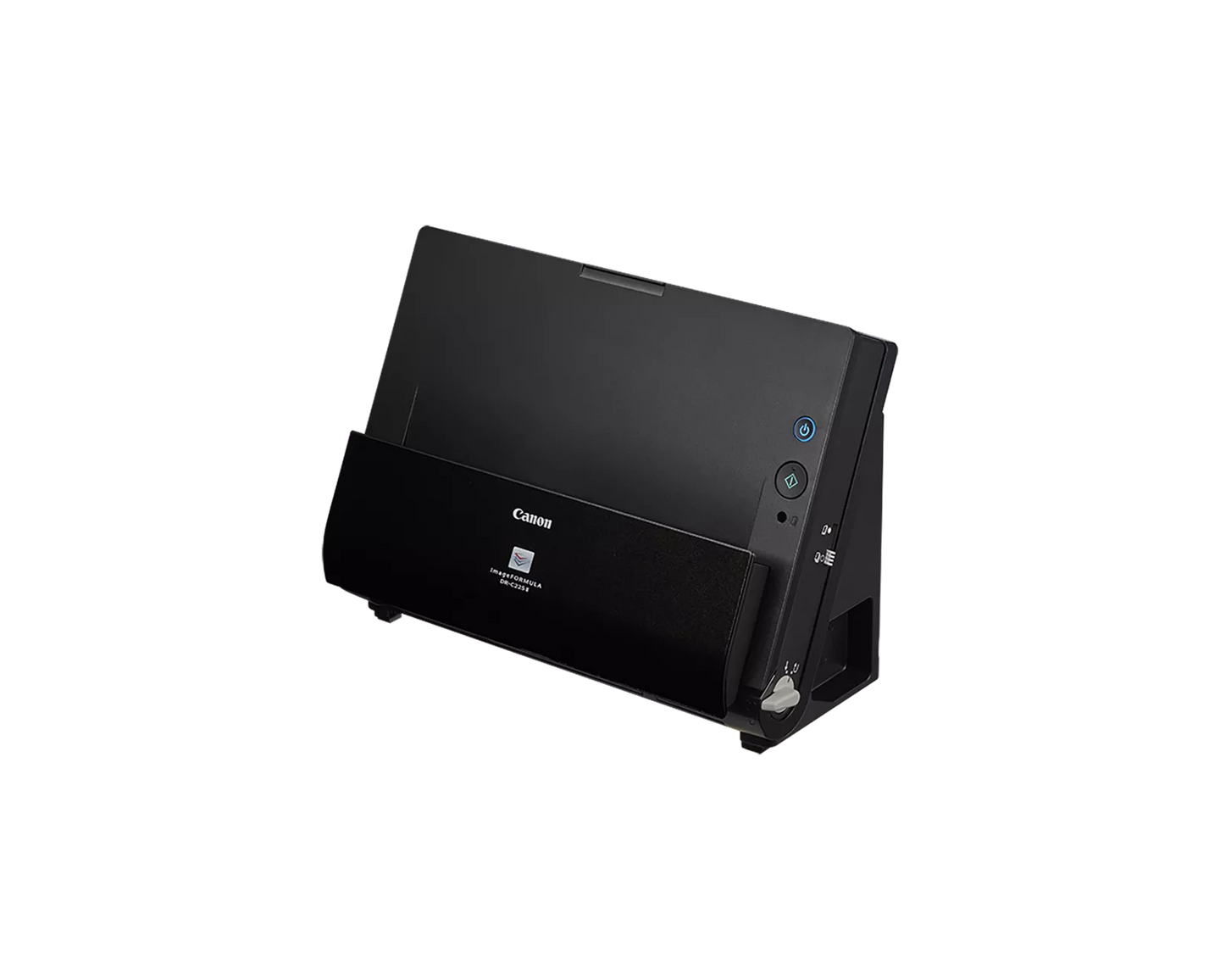 ماسحة مستندات مكتبية Canon imageFORMULA DR-C225 II، مصباح LED ثلاثي الألوان RGB، USB