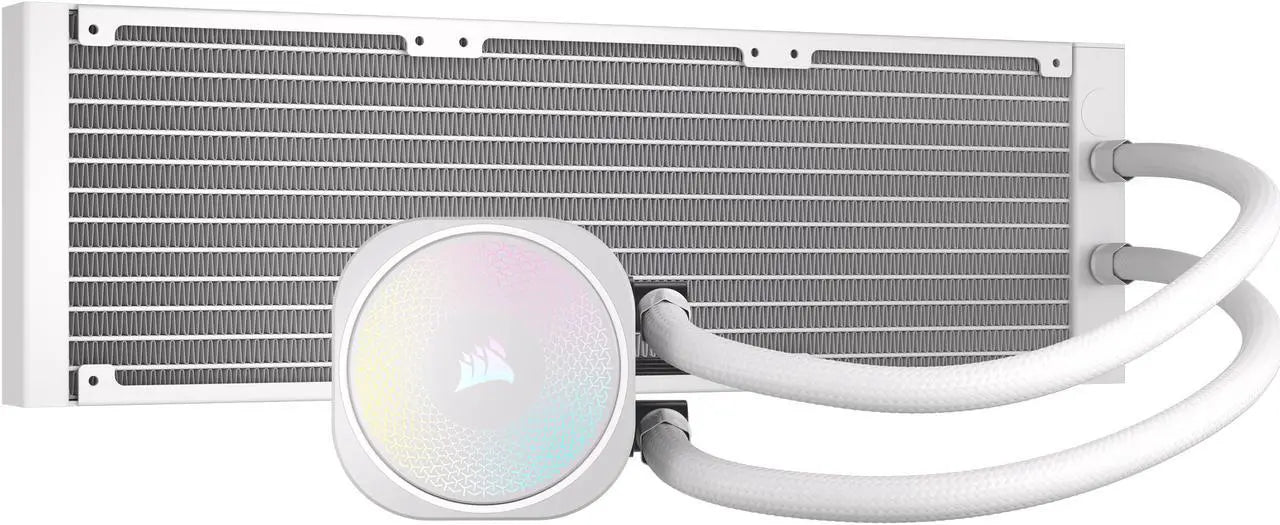 مبرد وحدة المعالجة المركزية السائل Corsair Nautilus 360 RS ARGB، اتصال مباشر باللوحة الأم، تبريد منخفض الضوضاء