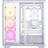علبة كمبيوتر Corsair iCUE LINK 3500X RGB Mid Tower، زجاج مقسّى بانورامي، متوافقة مع اللوحات الأم ذات الاتصال العكسي