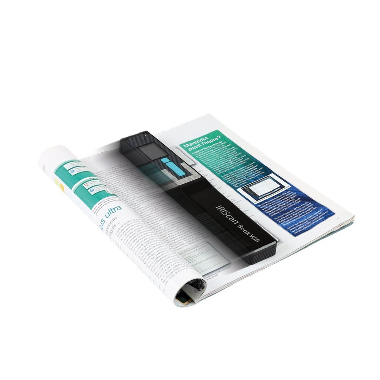 ماسحة ضوئية Canon IRIScan Book 5 WiFi تعمل بالبطارية