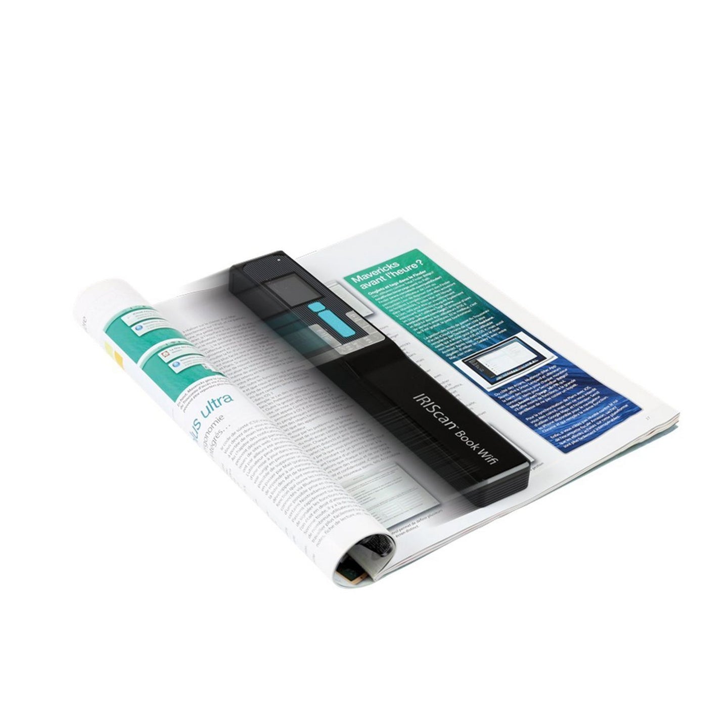 ماسحة ضوئية Canon IRIScan Book 5 WiFi تعمل بالبطارية