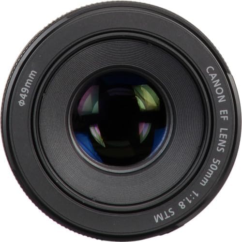 عدسة كانون EF 50mm f/1.8 STM، للتصوير العام وفي الإضاءة المنخفضة وتصوير البورتريه