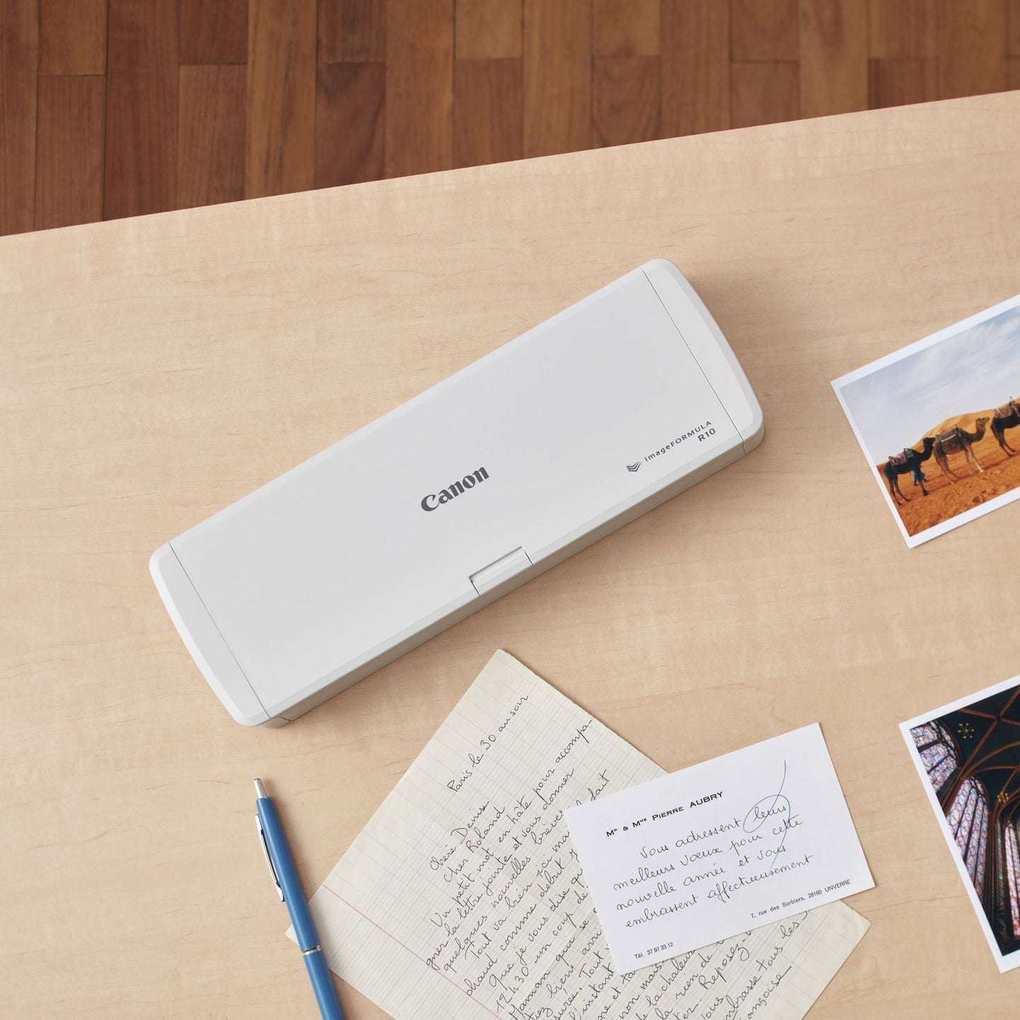 ماسح ضوئي محمول Canon Image Formula R10، يعمل بمنفذ USB