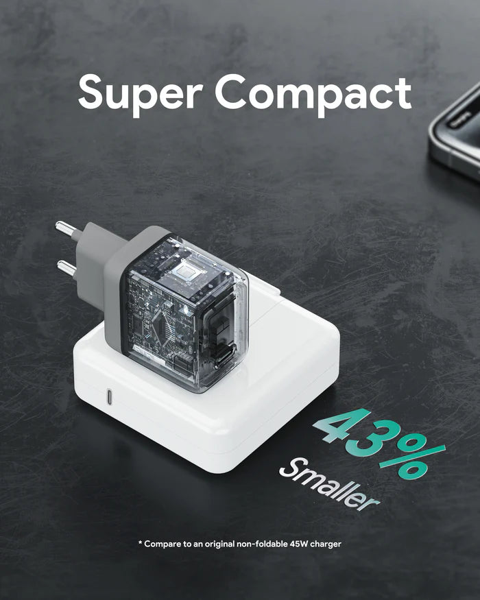 Aukey 45W PD Wall Charger with GaN Technology EU Plug
