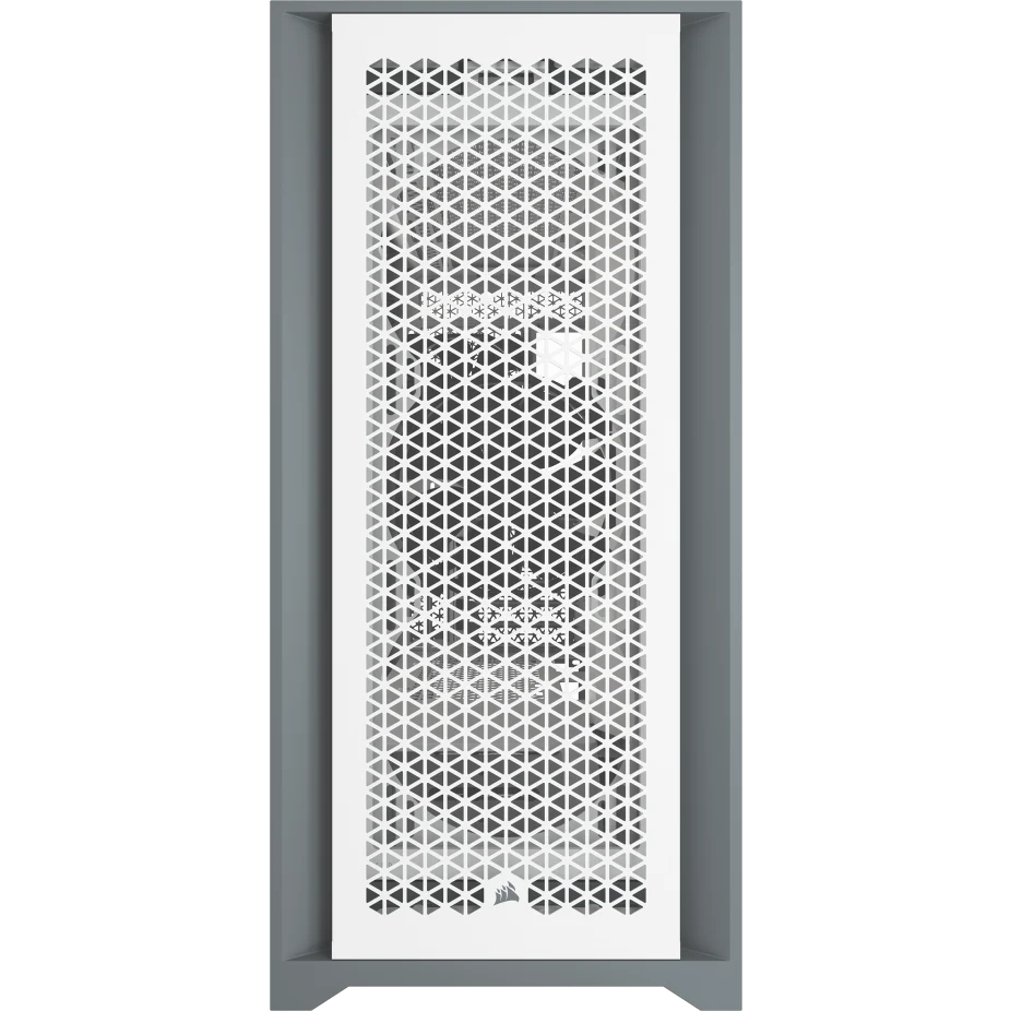 صندوق كمبيوتر مكتبي Corsair 5000D Airflow متوسط الحجم (Mid Tower ATX) من الزجاج المقوى، نظام إدارة الكابلات