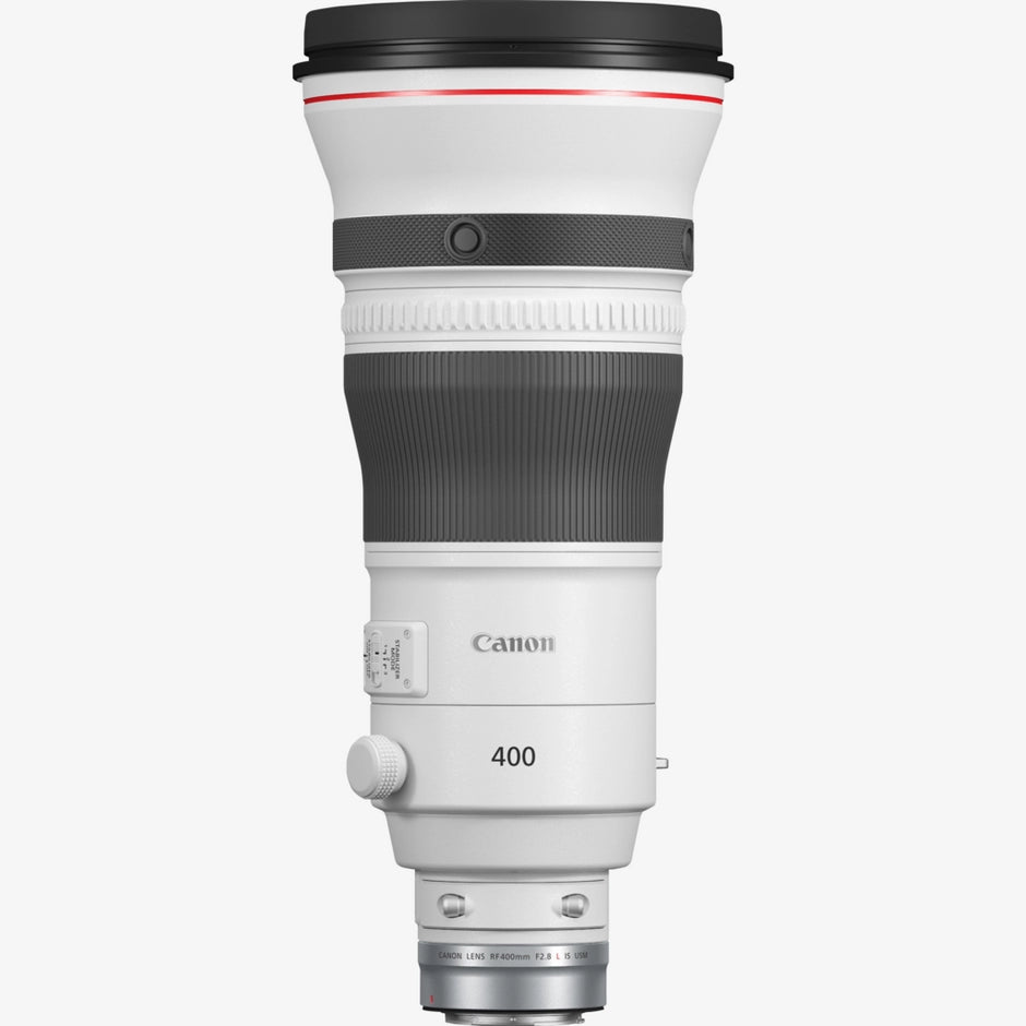 عدسة كانون RF 400 مم بفتحة F2.8L IS USM، عدسة احترافية من الفئة L، مثبت صور 5.5 توقف، إطار كامل