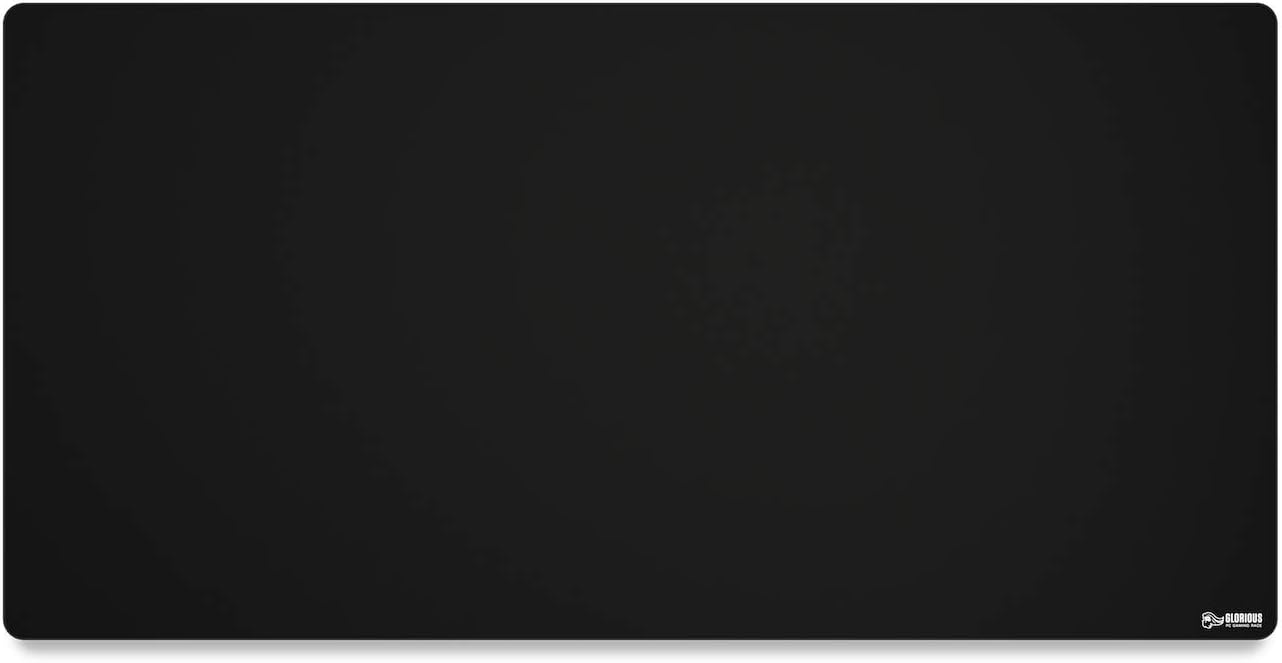 Glorious Wide 3XL Extended Gaming Mouse Pad, Stitched Edges And Non Slip Base - Black