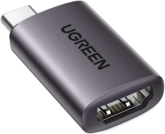 محول Ugreen USB C إلى HDMI 4K 60Hz، محول ذكر Type C Thunderbolt 3 إلى أنثى HDMI 2.0