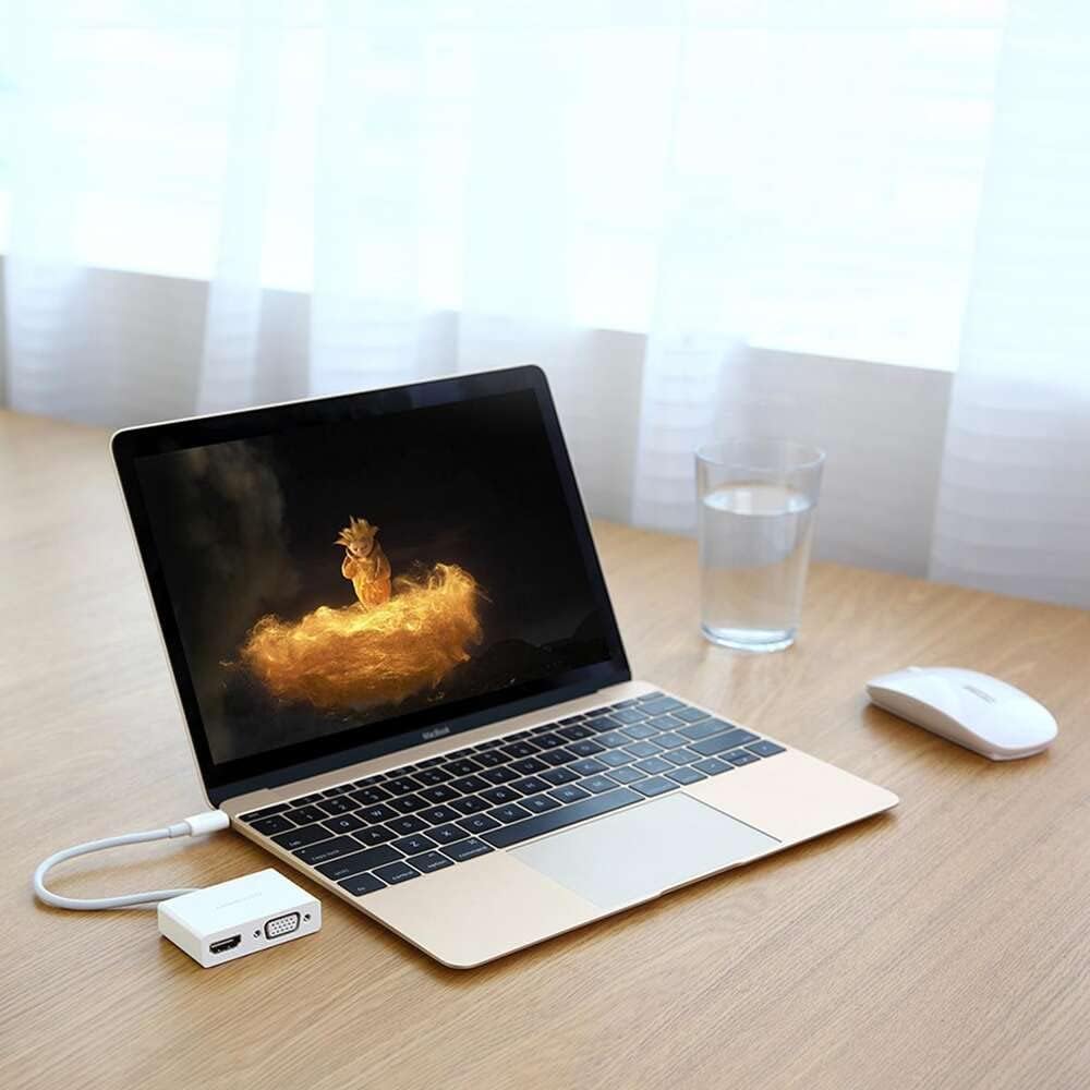Ugreen 1080P 4K USB-C to HDMI and VGA Converter Plug and Play