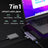 Ugreen 7 In 1 USB C Hub 4K, 60Hz Type C to HDMI Dongle with Gigabit Ethernet, SD/TF Card Reader