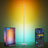 Govee Lyra Color Changing Smart Corner Floor Lamp, 24V - Silver