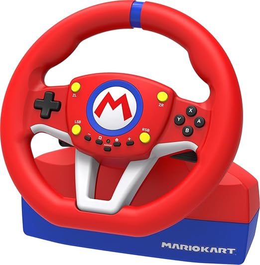 Hori Mario Kart Racing Steering Wheel Pro Mini For Nintendo Switch