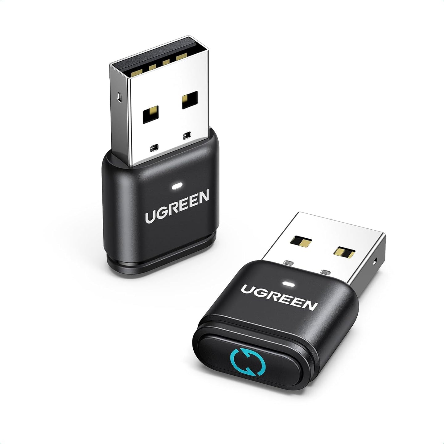 محول بلوتوث 5.3 من يوجرين للكمبيوتر، مهتز فأرة، محرك فأرة USB غير قابل للكشف بوضعين للاهتزاز