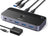 محول Ugreen USB Switch A & C لإدخال أجهزة الكمبيوتر يشارك 4 منافذ USB، محدد محول USB