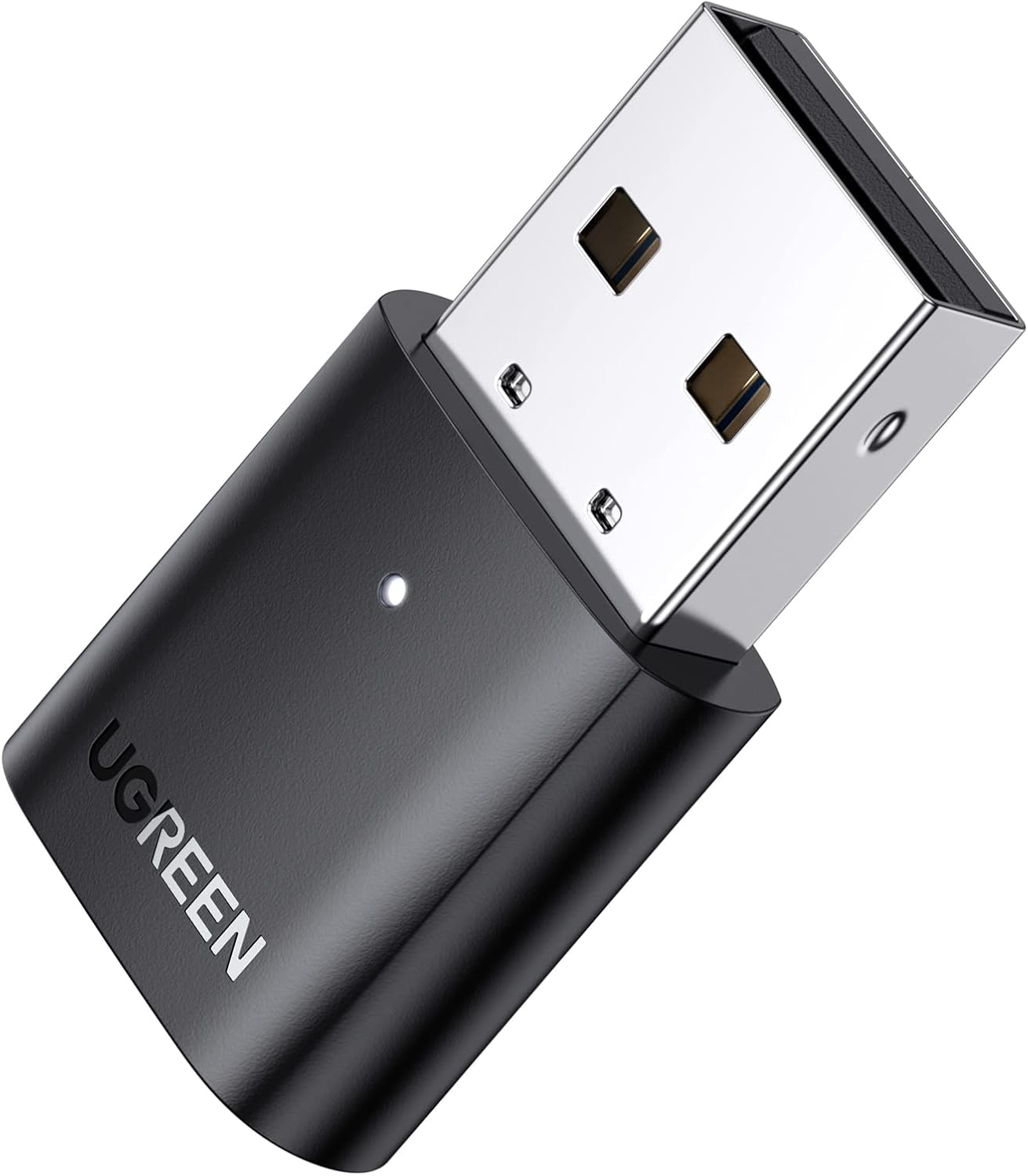 محول يو جرين USB بلوتوث للكمبيوتر الشخصي، مستقبل دونجل بلوتوث 5.0، متوافق مع أجهزة البلوتوث