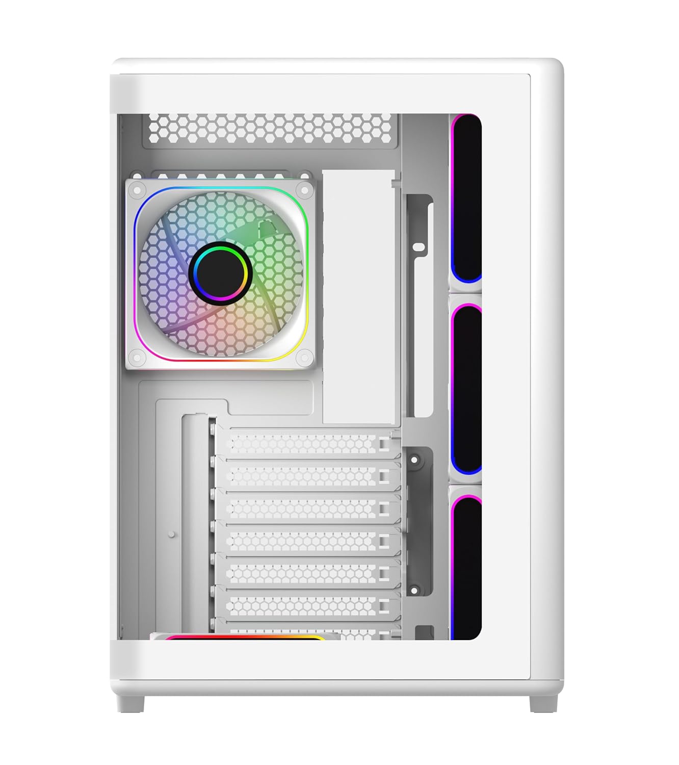 علبة كمبيوتر الألعاب Cooler Master Elite 600 White Mid Tower