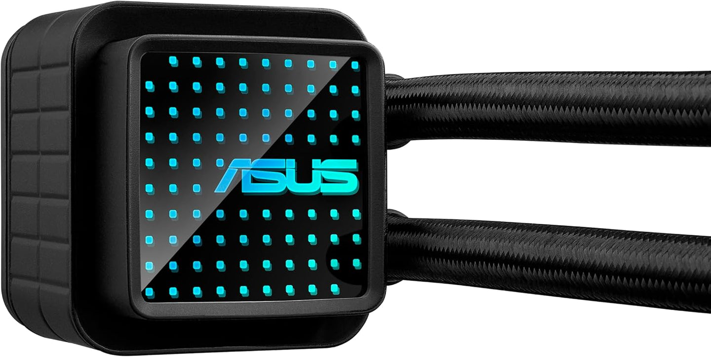 مبرد سائل لوحدة المعالجة المركزية (CPU) من ASUS Prime LC 240 ARGB الكل في واحد، رادياتير بحجم 240 مم، مراوح RGB