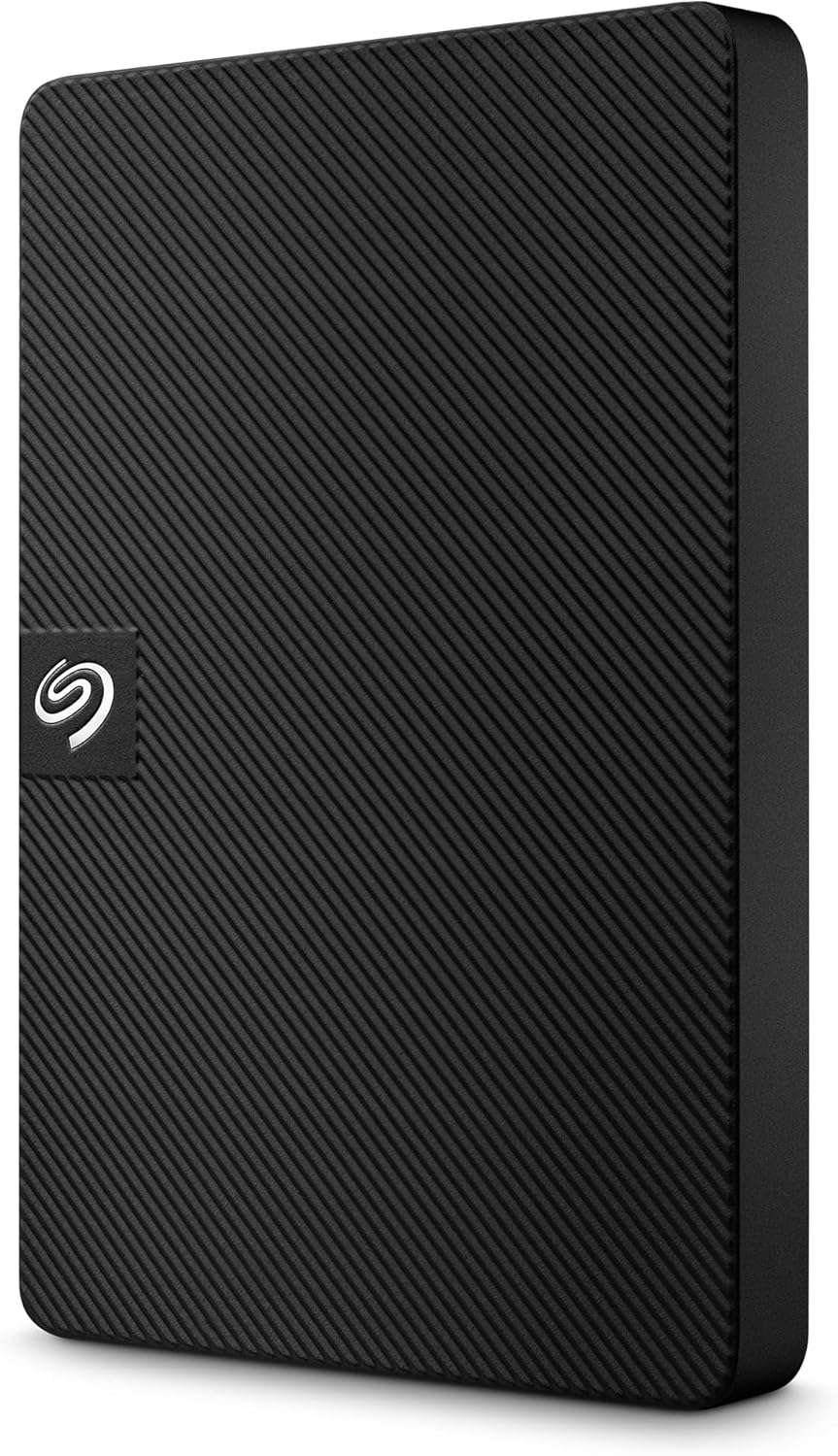 قرص صلب خارجي محمول Seagate Expansion، مقاس 2.5 بوصة، USB 3.0، للماك والكمبيوتر الشخصي