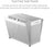ASUS Prime AP201 MicroATX Mesh PC Case – White
