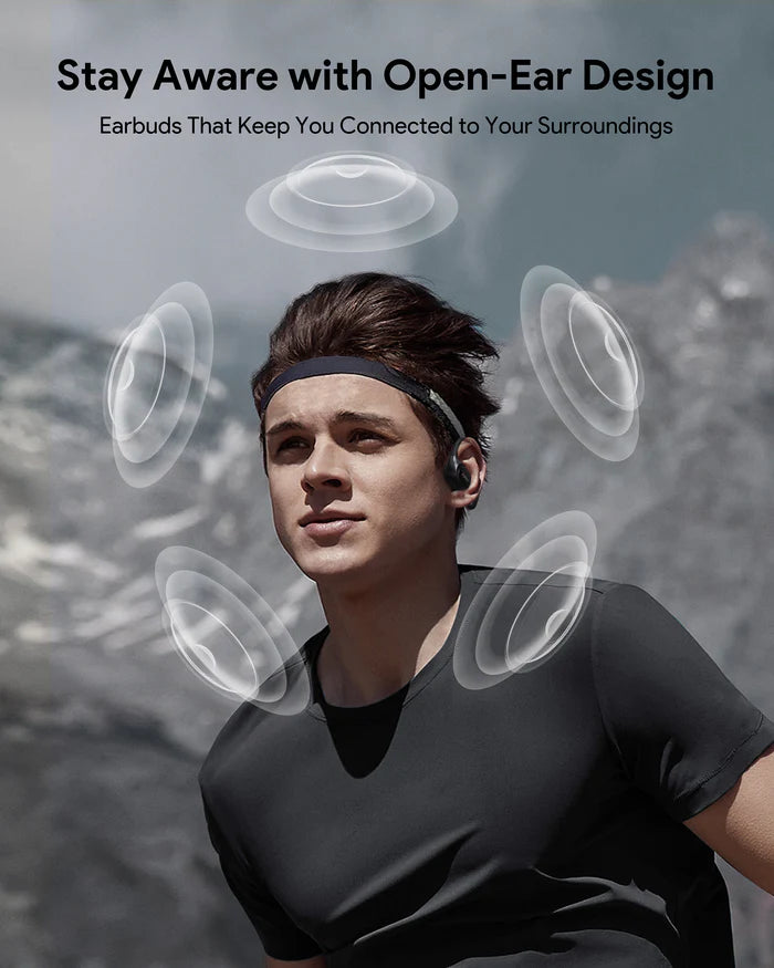 سماعات أذن Aukey مفتوحة من نوع Open-ear القابلة للارتداء