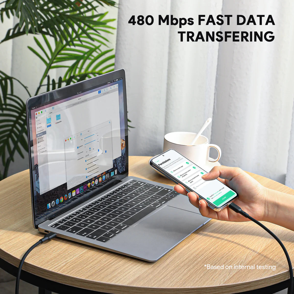 AUKEY 140W Silicone USB-C to USB-C Cable 1m