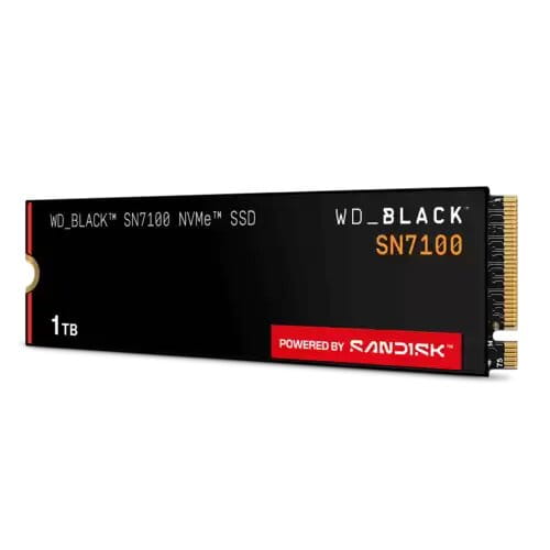 Western Digital Black SN7100 NVMe SSD سعة 1 تيرابايت، M.2 2280، PCIe Gen 4