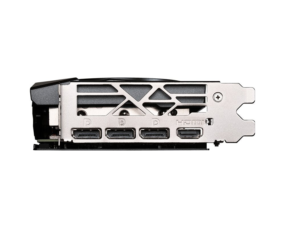 بطاقة الرسوميات MSI GeForce RTX 4070 SUPER 12G GAMING X SLIM، ذاكرة 12 جيجابايت GDRR6X، منفذ PCIe 4