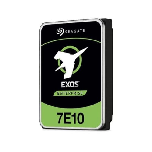 قرص صلب داخلي Seagate Exos 7E10، منفذ SATA6Gb/s، ذاكرة مؤقتة 256MB، سرعة 7200 دورة في الدقيقة، محرك أقراص للمؤسسات