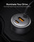 AUKEY Pathfinder Sling 72W Fast Charging Car Charger with Built-in Cable (CC-P2-GY)