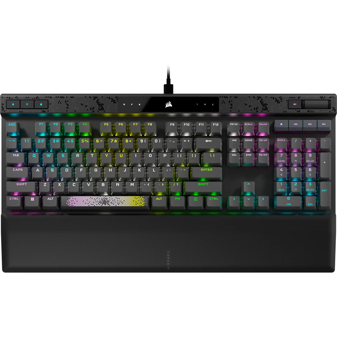 لوحة مفاتيح الألعاب السلكية الميكانيكية Corsair K70 MAX RGB Magnetic، مفاتيح CORSAIR MGX قابلة للتعديل