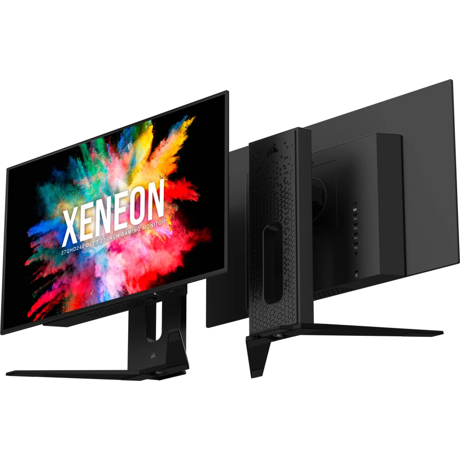 شاشة الألعاب Corsair XENEON 27QHD240 OLED مقاس 27 بوصة، دقة 2560 × 1440، 240 هرتز، 0.03 مللي ثانية GtG، HDR