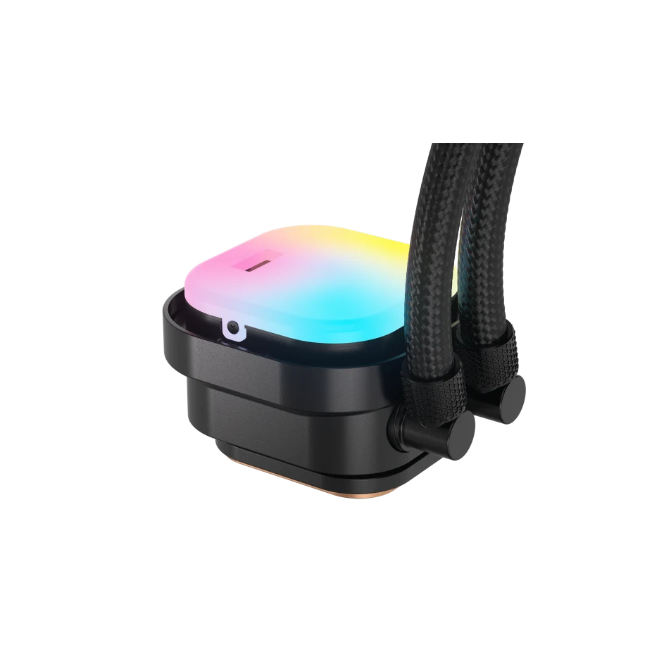 مبرد سائل لوحدة المعالجة المركزية Corsair iCUE Link Titan 240 RX RGB AIO، بحجم 240 ملم، قليل الضوضاء