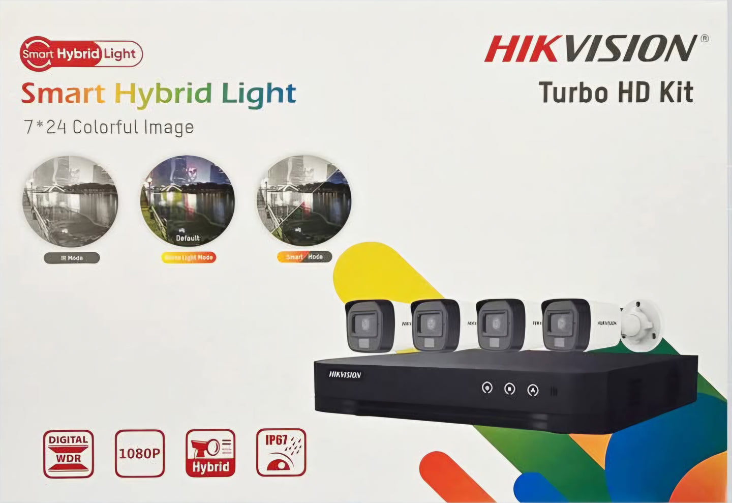 Hikvision DS-J42I/IQ Security Camera Kit