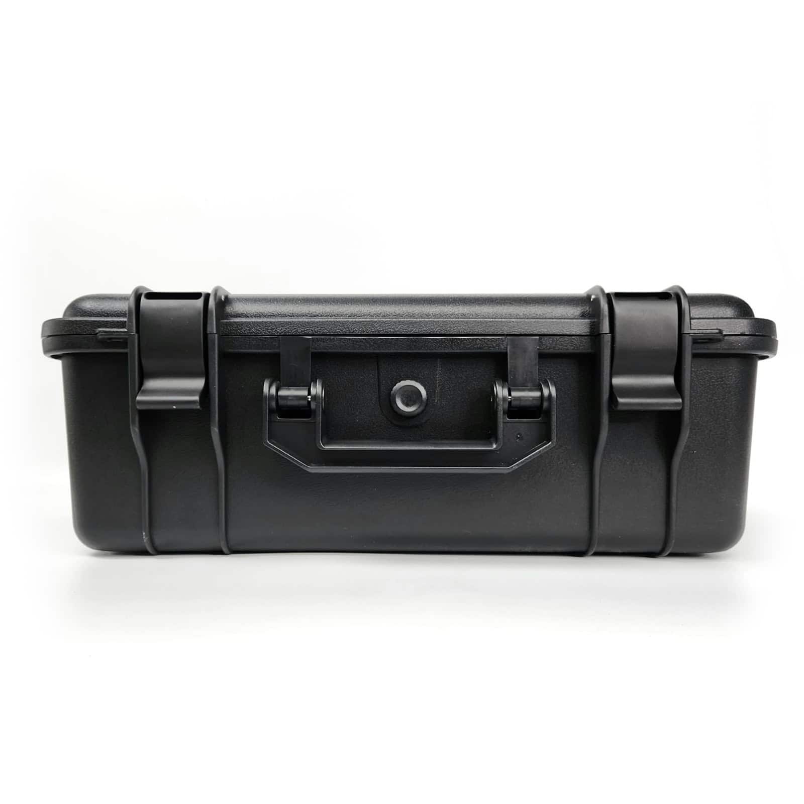 Flair 58 Hard Travel Case With Two Secure Locking Points, Dust Proof - Black
