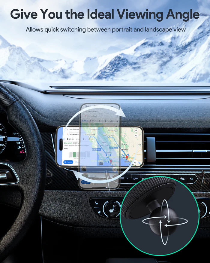 Aukey MagSafe Phone Mount Qi 2