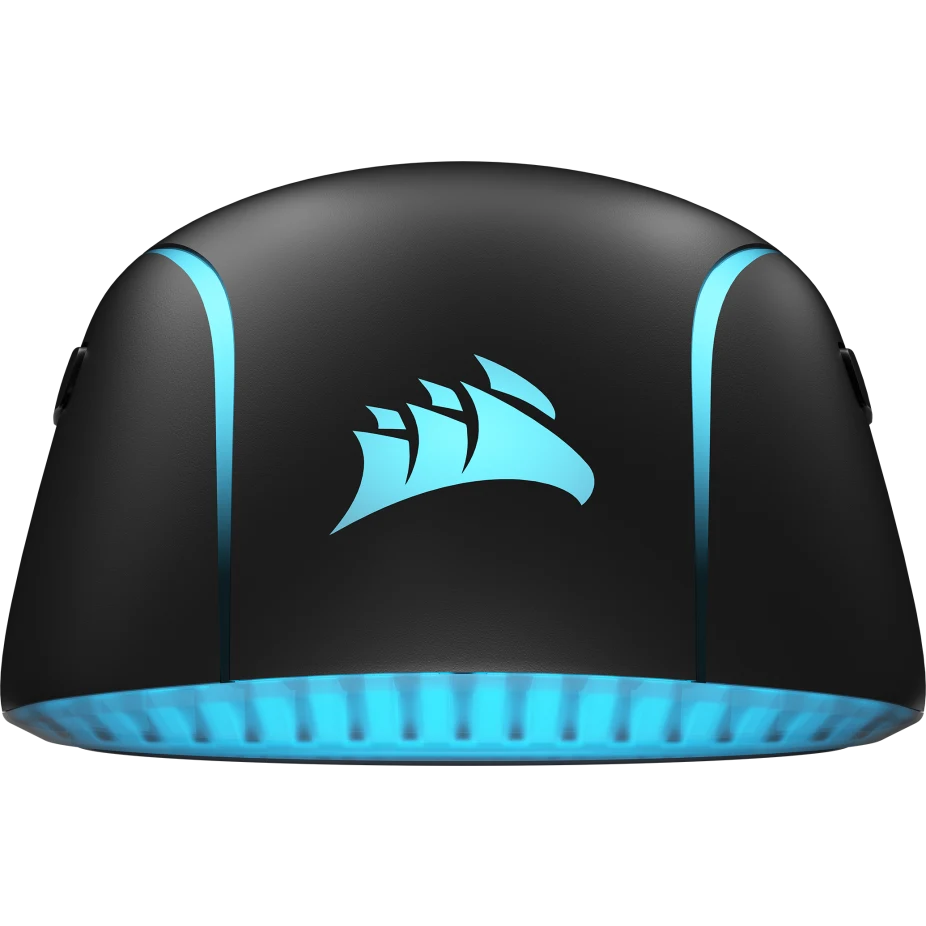 ماوس الألعاب اللاسلكي الخفيف الوزن Corsair M75 RGB بدقة 26000 نقطة لكل بوصة، وأزرار جانبية قابلة للتبديل