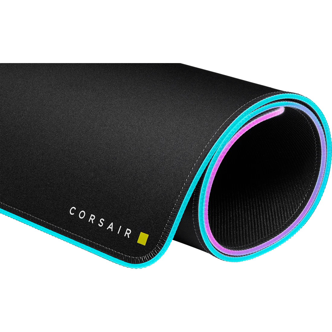 لوحة ماوس موسّعة Corsair MM700 RGB، إضاءة RGB 360، محور بمنفذي USB، قاعدة مطاطية مانعة للانزلاق - أسود