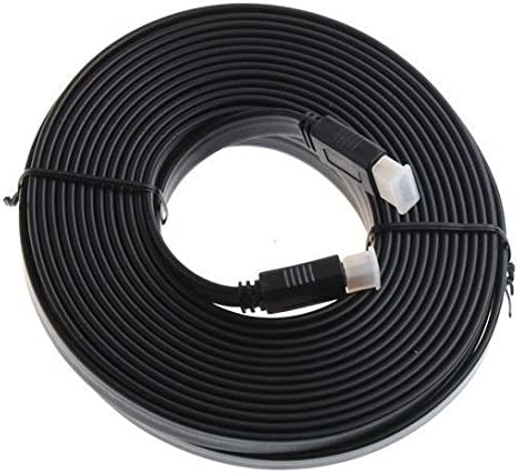 كابل Ugreen HDMI 2.0 مسطح ذكر إلى ذكر، 18 جيجابت في الثانية مطلي بالذهب