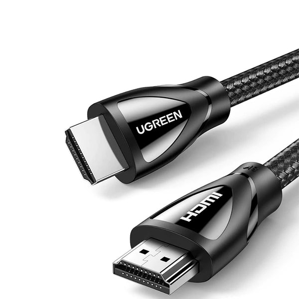 كابل فيديو مضفر قطني ذكر إلى ذكر HDMI 2.1 من يوجرين 8K 60Hz FUHD